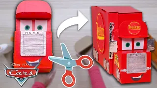 Learn How to Make Disney Cars Characters | DIY Box Trucks | Arts & Crafts for Kids | Pixar Cars