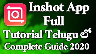 How To Use Inshot App Telugu|Inshot App Full Tutorial Telugu 2020