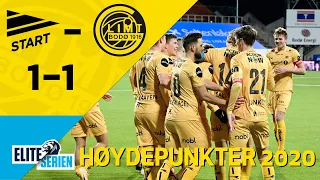 27. serierunde 2020 | Start - Bodø/Glimt 1-1 | Høydepunkter 2020