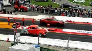 PRD Hockenheim 2010 - 1940 Ford Hot Rod vs. Dodge Charger R/T