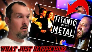 Saucey Reacts | My Heart Will Go On - Celine Dion (METAL COVER By Jonathan Young) | INSANELY GOOD!!