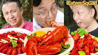 Full of lobster丨Eating Spicy Food and Funny Pranks丨 Funny Mukbang丨TikTok Video