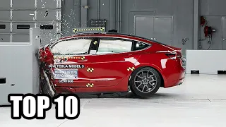 TOP 10 SAFEST LUXURY CARS 2022 (IIHS CRASH TEST)