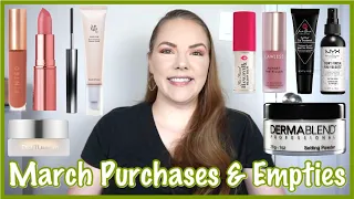 March 2024 Makeup Rehab Update: Empties, Purchases & PR