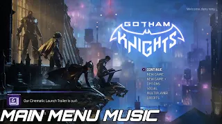 Gotham Knights Main Menu Music #gothamknights