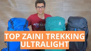 MIGLIORI ZAINI DA TREKKING ULTRALIGHT 2023