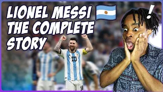 He is THE GREATEST OF ALL TIME | Lionel Messi 🇦🇷 The Complete Story | REACTION!!