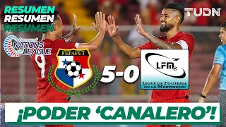 Resumen y goles | Panamá 5-0 Martinica | Nations League 2022 | TUDN