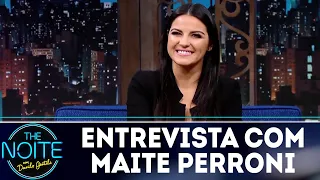 Entrevista com Maite Perroni | The Noite (02/07/18)