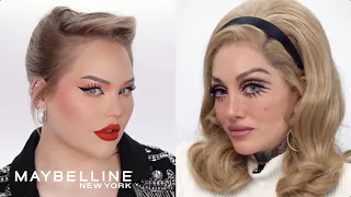 EP 3. NIKKIE TUTORIALS + ERIN PARSONS VINTAGE MAKEUP TUTORIAL | MAYBELLINE NEW YORK