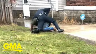 New video released from Grand Rapids police shooting l GMA