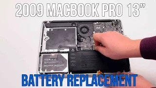 2009 Macbook Pro 13" A1278 Battery Replacement