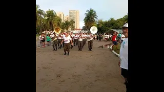 Banda de Música. no 23° Batalhão de Caçadores. exército brasileiro. Fortaleza.
