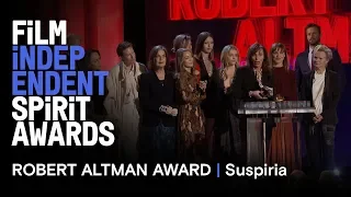 SUSPIRIA wins the Robert Altman Award at the 2019 Film Independent Spirit Awards