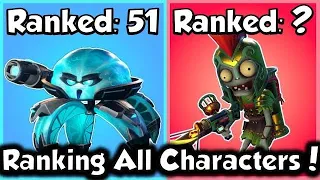 Ranking EVERY Character In Plants vs. Zombies Garden Warfare 2 From Worst to Best! CHUMP RIZZLE