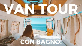 VAN TOUR FINALE DEL MIO BUS CAMPERIZZATO CON BAGNO | VIVERE IN UNA MINI CASA