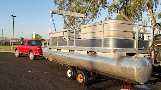 Launching a Big Boat with a Small Truck & Manual Transmission