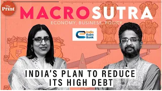 What is India’s plan to reduce its high debt levels?