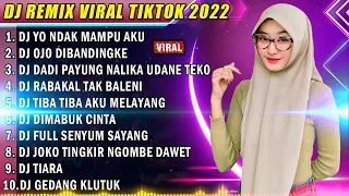 DJ TIKTOK TERBARU 2022 - DJ YO NDAK MAMPU AKU DUDU SPEK IDAMANMU | INFONE MASEH NINU NINU REMIX