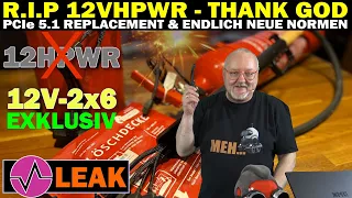 Rest in Peace 12VHPWR - Welcome 12V-2x6 Connector, important modifications and PCIe 5.1 (EN Sub)