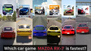 Mazda RX-7 in CarX Street, Drive Zone Online, Carparking Multiplayer, CarX Drift Racing 2, FH5, AC