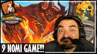 I GOT 9 NOMIS THIS GAME!!! - Hearthstone Battlegrounds