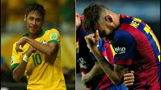 Neymar's Crazy Celebrations & Dancing Skills 2018-19