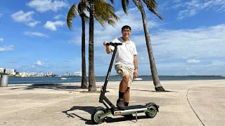 NAVEE S65 Electric Scooter Review : Ride to Miami Beach