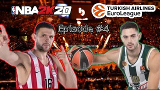 Ο ένας πάτησε γραμμή Ο άλλος γκάζι... | Euroleague 2K20 | Episode #4