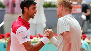 Britain's Kyle Edmund in shock defeat over Djokovic