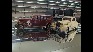 1:18 Diecast Review Unboxing Packard Super Eight Coupe & Cadillac Tudor Limo #model #review #diecast