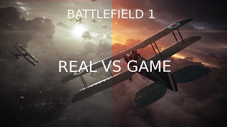 The REAL BATTLEFIELD 1, single player trailer music, Real VS Game