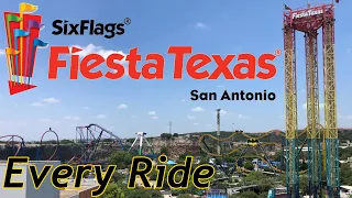 Every Ride at Six Flags Fiesta Texas