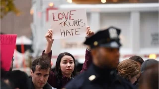 Anti-Trump protests erupt across the U.S.