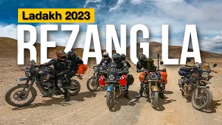 Ladakh 2023 | Episode 11 | Story of Rezang La - Ahir Dham | Pangong to Hanle | #RudraShoots