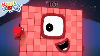 Numberblocks em Português Brasil | Desenhos Animados | 100 melhores momentos!