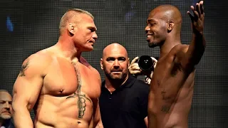 Brock Lesnar vs Jon Jones... Trash Talk & Moments