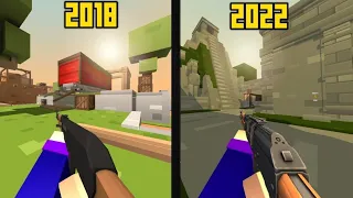 Evolution of the Assault Rifle in Krunker.io(2018-2023) + Knife Giveaway