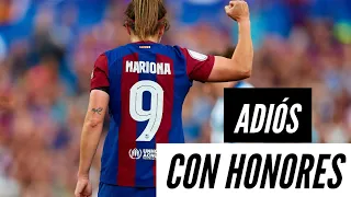 El ADIÓS de MARIONA CALDENTEY. Nuevo DESTINO después de GANARLO todo con el FC BARCELONA femenino.