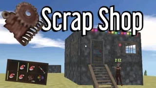 Making a Shop In Oxide To get SCRAP!!! [Oxide island Survival ]