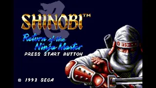 Shinobi 3 Level 1 SEGA MEGA DRIVE