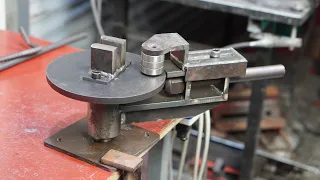 DIY SCROLL BENDER FOR IRON PROJECTS | Partt1 & Part2 ( Full Video )