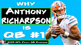 FBGP's 2023 NFL Draft QB Rankings - Anthony Richardson QB1