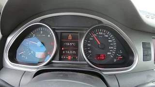 Audi Q7 3.0 quattro TDI acceleration 0-100 km/h