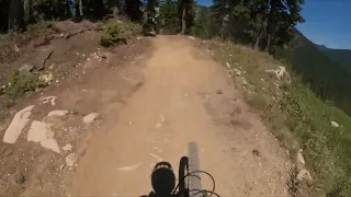 First time to Stevens Pass Mountain Bike Park