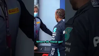 Lewis Hamilton's Missing Pole Tyres