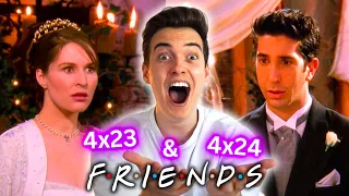 *YOU DID NOT!!!* Friends S4 Ep: 23 & 24 | First Time Watching | (reaction/commentary/review)