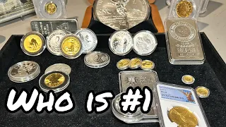 Which mint makes the BEST silver and gold coins