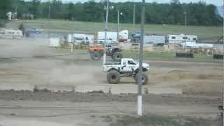 4 Wheel Jamboree Lima 2012 Racing Rd 2 Bigfoot Bessie Vs Rammunition