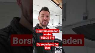 Bordsteinschaden an Felge selbst reparieren. So geht's!